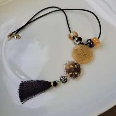 Xiao Talisman Necklace, Genshin Impact Inspired