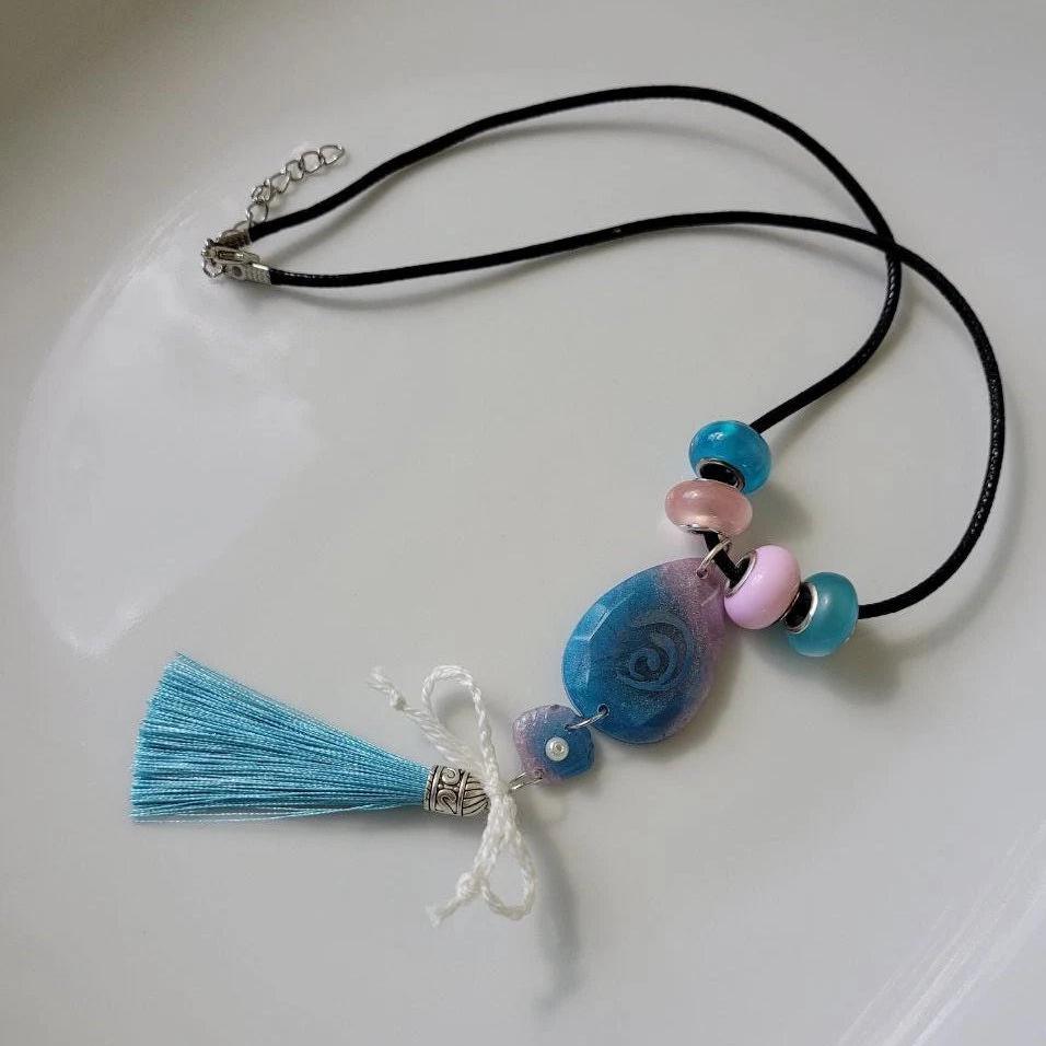 Xiao Talisman Necklace, Genshin Impact Inspired