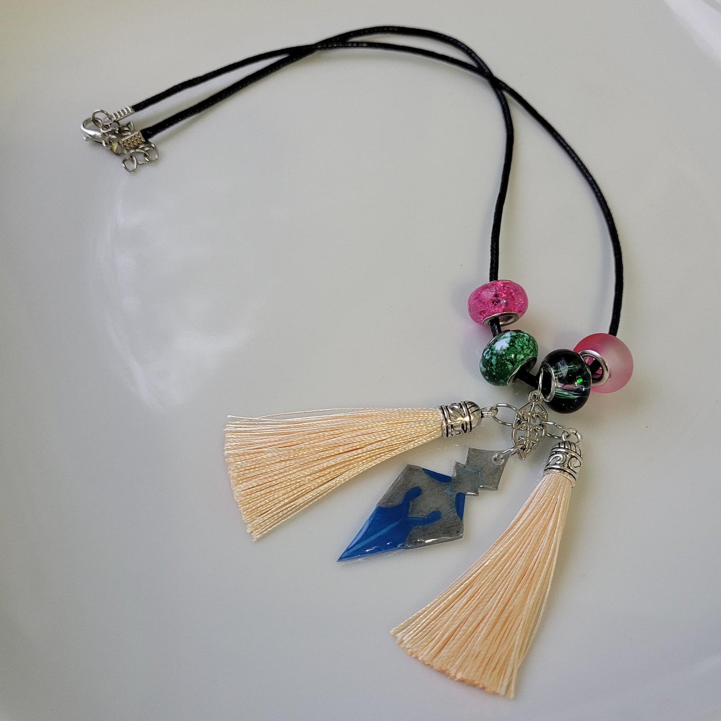 Xiao Talisman Necklace, Genshin Impact Inspired