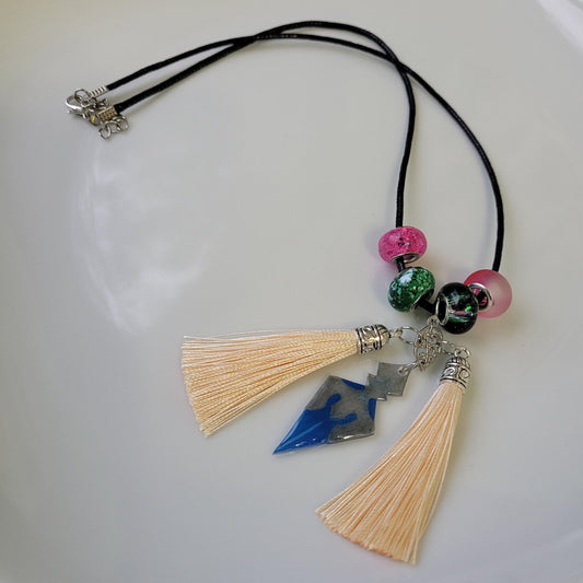 Xiao Talisman Necklace, Genshin Impact Inspired