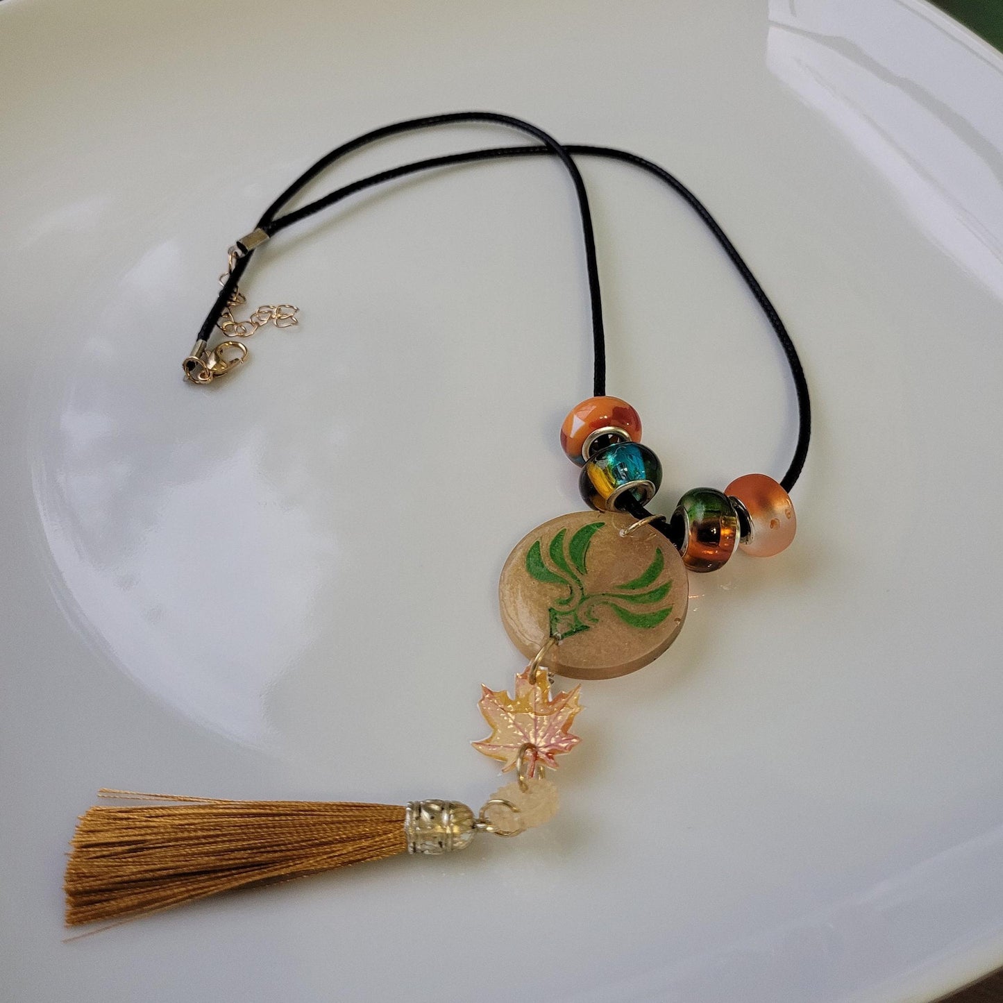 Xiao Talisman Necklace, Genshin Impact Inspired