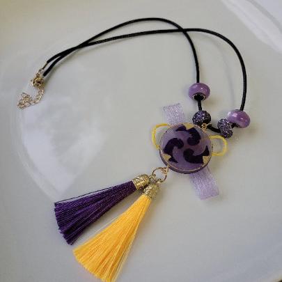 Xiao Talisman Necklace, Genshin Impact Inspired